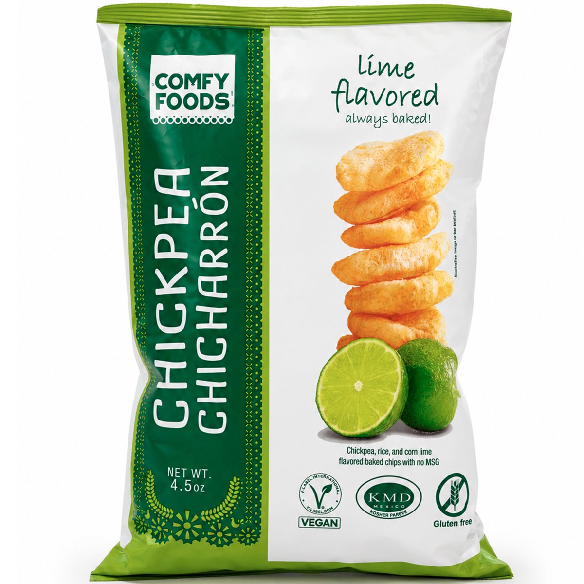 미국직구 Comfy Foods Chickpea 128g 3팩 / Comfy Foods Chickpea Chicharron Variety Pack, Baked Ch 4