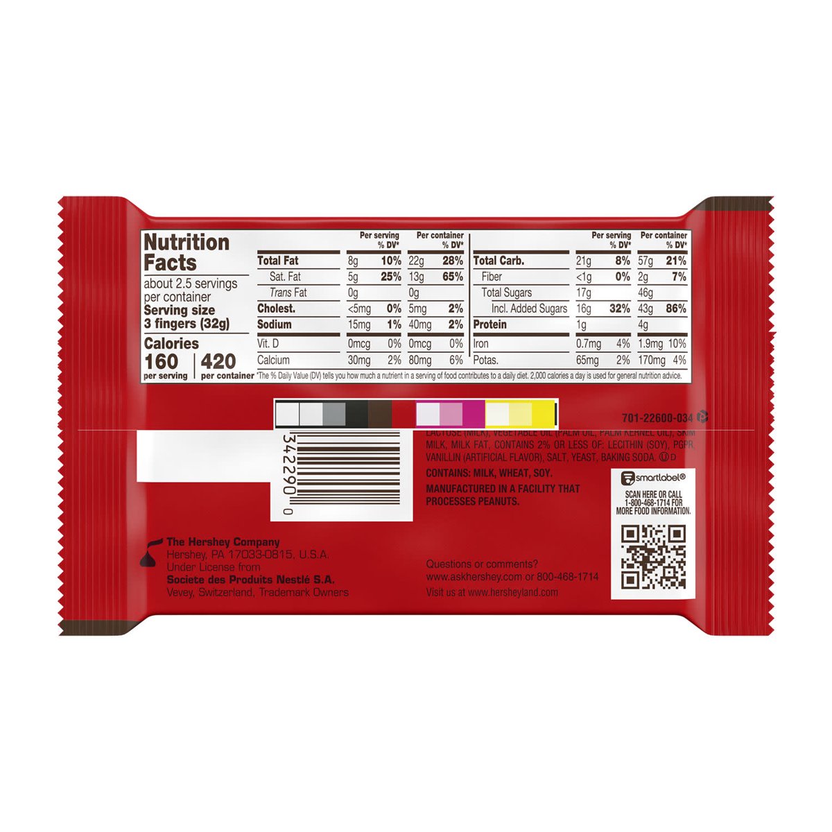 미국직구 Kit Kat 초콜릿 85g 2팩 / Kit Kat Milk Chocolate Wafer King Size Candy, Bar 85g, 2 Pack Bu 3