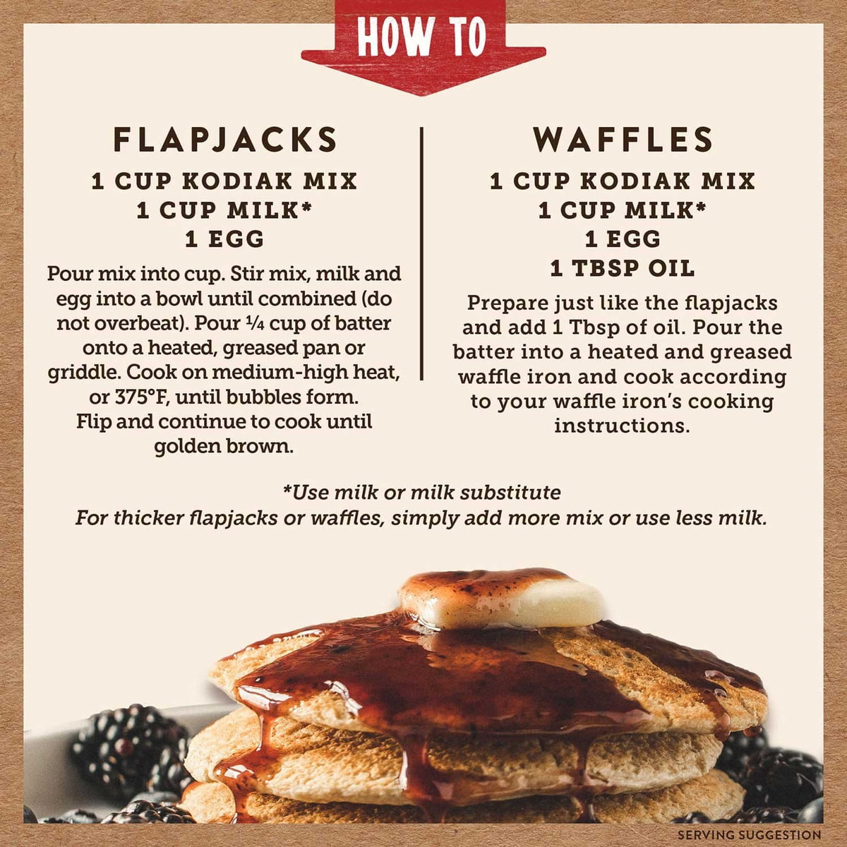 미국직구 Kodiak Gluten Free 1.4kg / Kodiak Gluten Free Flapjack & Waffle Mix, 1.4kg 5
