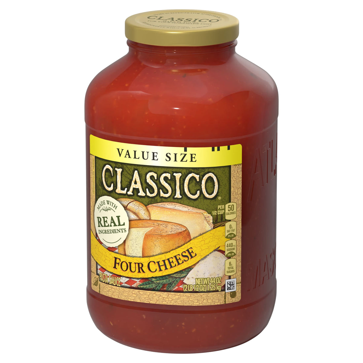 미국직구 클라시코 Four Cheese Pasta Sauce Value Size, 44 oz Jar