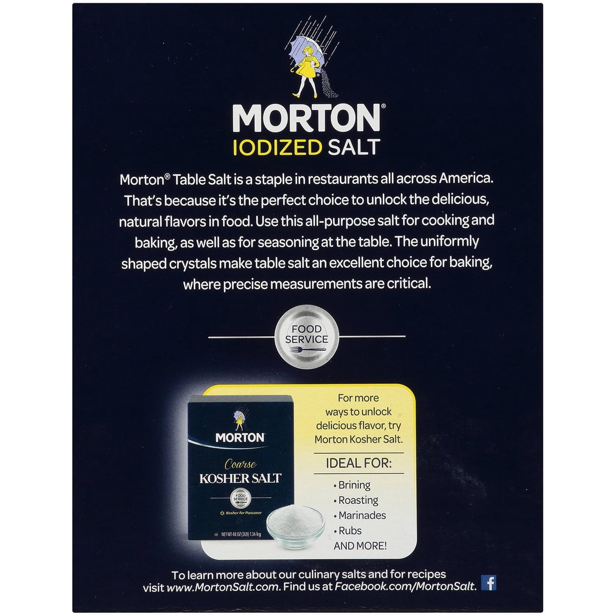 미국직구 Morton Iodized Salt 1.8kg / Morton Iodized Salt, 1.8kg 5