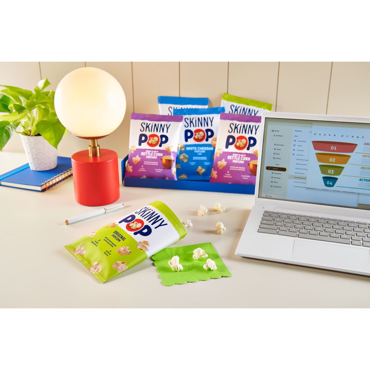 미국직구 SkinnyPop Popcorn 14g / SkinnyPop Popcorn Variety Snack Pack, 14g, 36 pk. 6