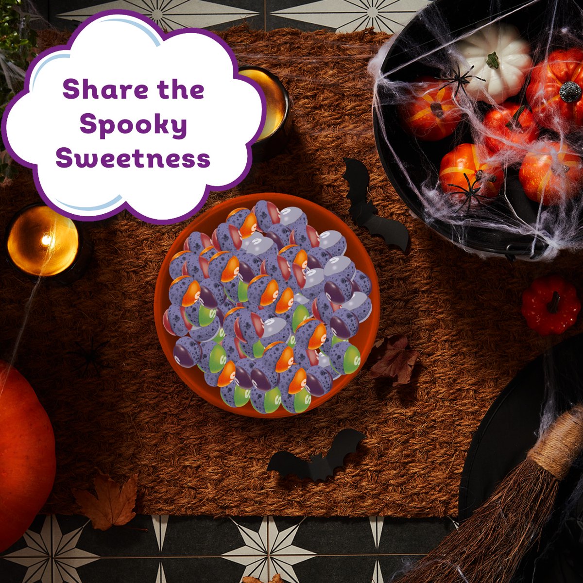 미국직구 Skittles Pop'd Creepy 캔디 156g / Skittles Pop'd Creepy Crunch Freeze Dried Halloween C 5