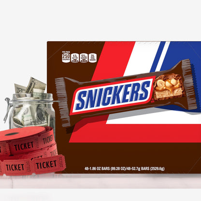 미국직구 스니커즈 Peanut Chocolate Candy Bar, Full Size, 1.86 oz, 48 ct