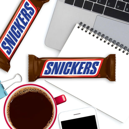 미국직구 스니커즈 Peanut Chocolate Candy Bar, Full Size, 1.86 oz, 48 ct