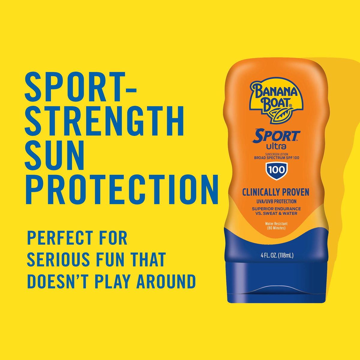 Banana Boat Banana Boat Sport SPF 100 Sunscreen Lotion, 4 oz (2 Pack)