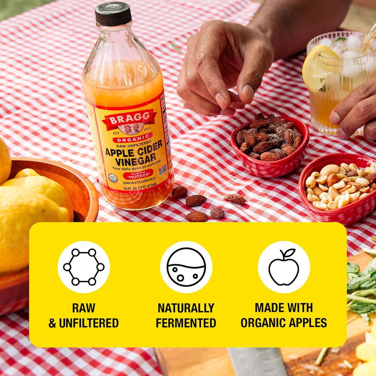 미국직구 Bragg 907g / Bragg Organic Apple Cider Vinegar, 907g, 2 pk. 4