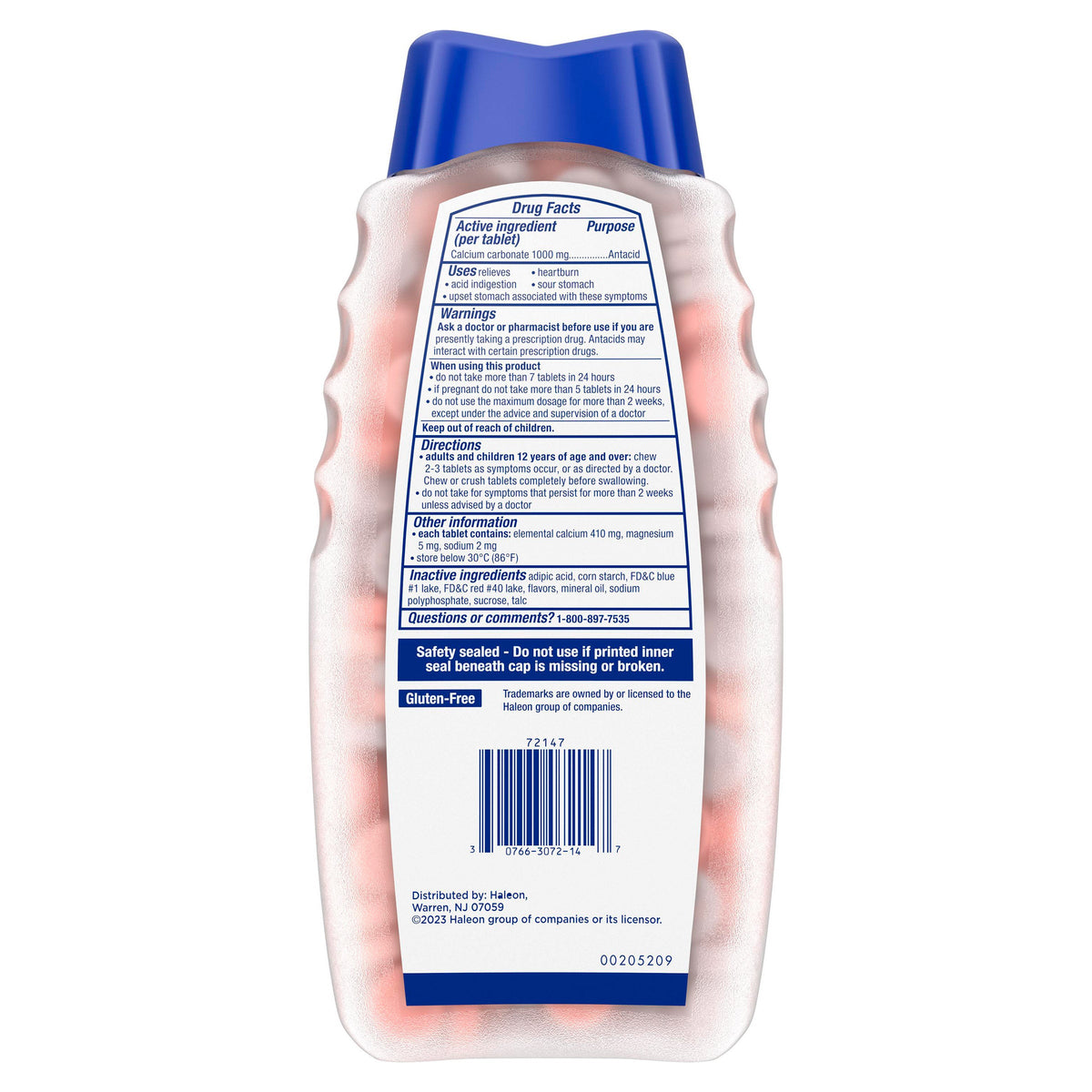 미국직구 텀스 울트라 제산 츄어블 TUMS Antacid Ultra Strength, 265 Chewable Tablets