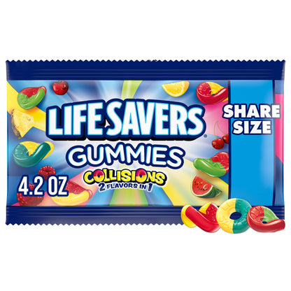 미국직구 Life Savers Gummies Collisions, 4.2 oz, 15 ct