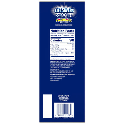 미국직구 Life Savers Gummies Collisions, 4.2 oz, 15 ct
