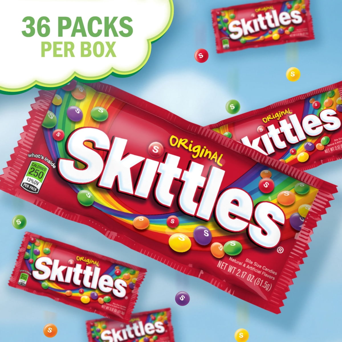 미국직구 Skittles 캔디 62g / Skittles Original Fruity Chewy Candy, Full Size, 62g, 36 pk. 4