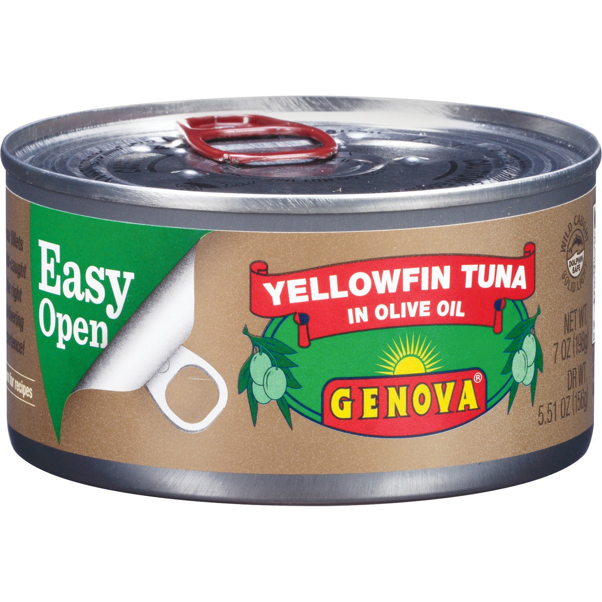 미국직구 Genova Yellowfin Tuna in Olive Oil, 7 oz, 6 ct