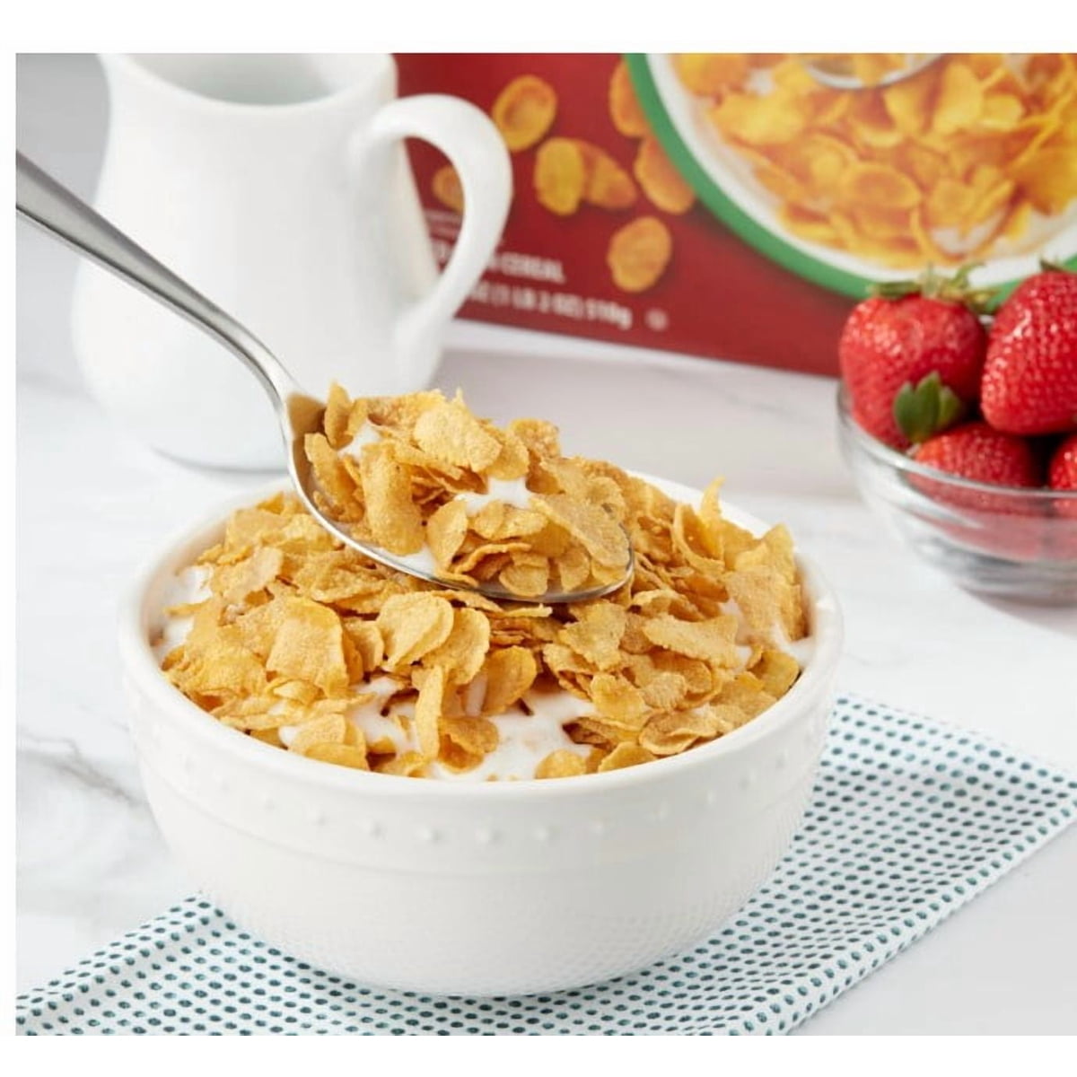 미국직구 Great Value Toasted 510g 2팩 / Great Value Toasted Corn Flakes Breakfast Cereal, 510g, 2