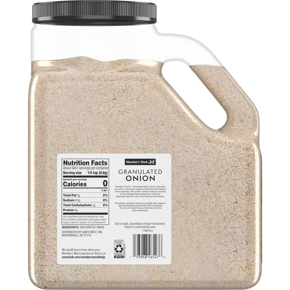 미국직구 멤버스마크 / Member's Mark Granulated Onion, 6 lbs. 4