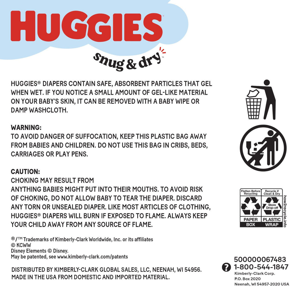 미국직구 하기스 스너그앤드라이 기저귀 / Huggies Snug & Dry Baby Diapers