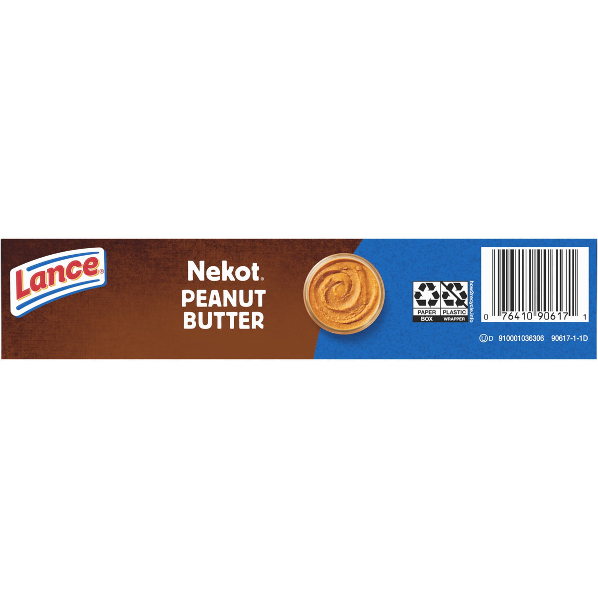 미국직구 랜스 Sandwich Cookies, Nekot Peanut Butter, 10 Individually Wrapped Packs, 6 Sandwiches Each
