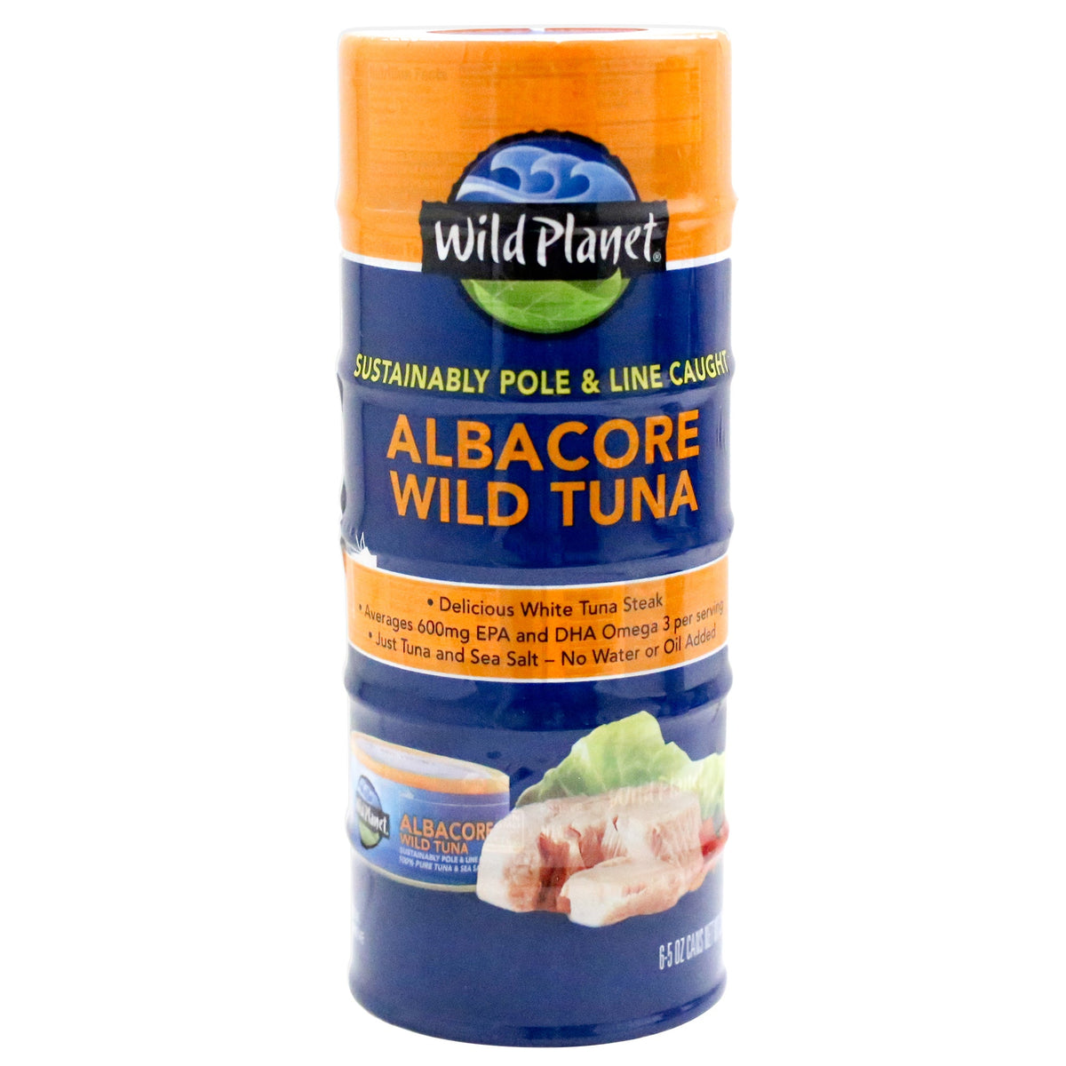 미국직구 Wild Planet Wild Albacore Tuna, 5 oz,  6 ct