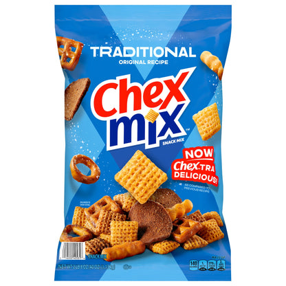 미국직구 Chex Mix Snack Mix, Traditional, 40 oz