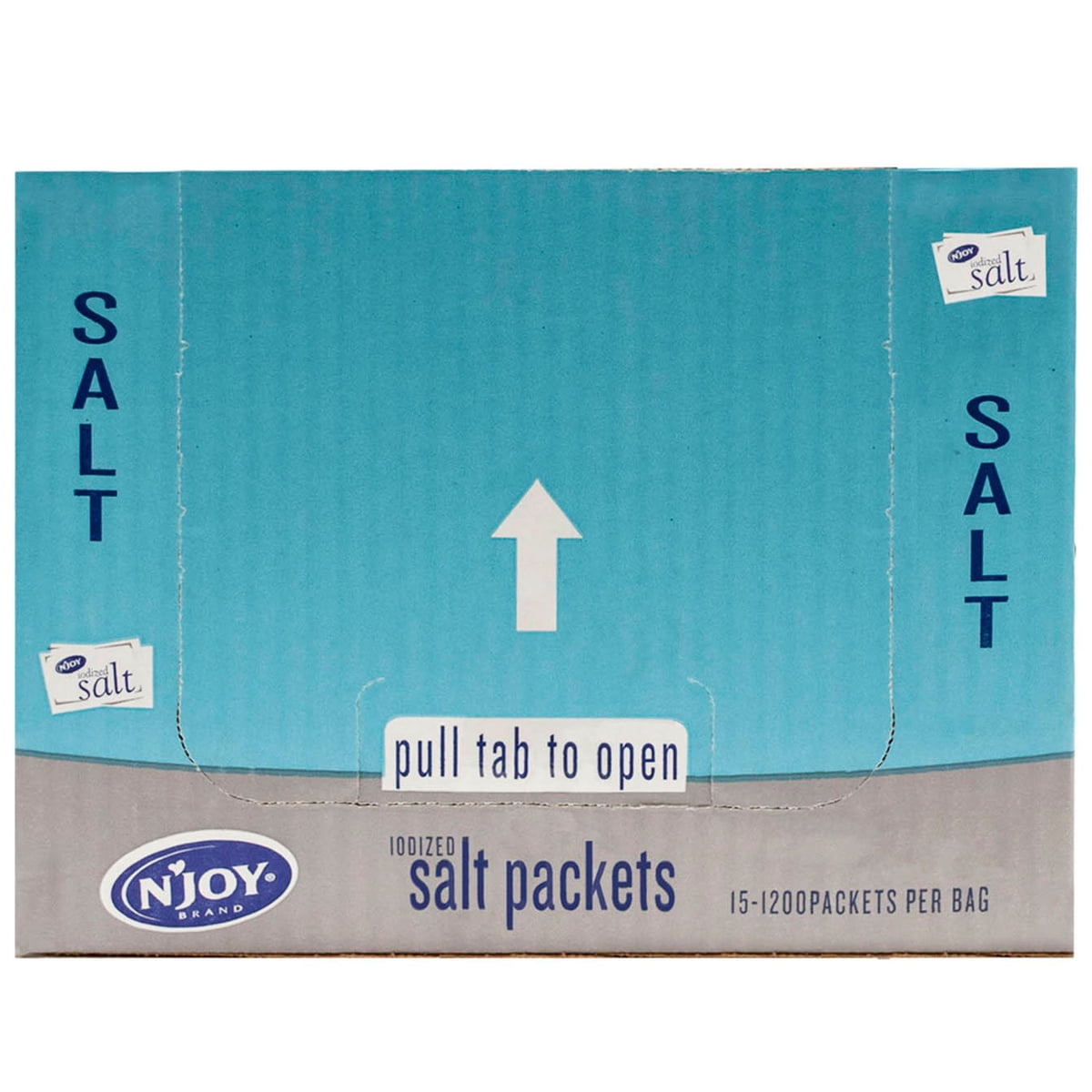미국직구 N'Joy Iodized Salt 5g 200팩 / N'Joy Iodized Salt .5 g., 1,200 ct. 2