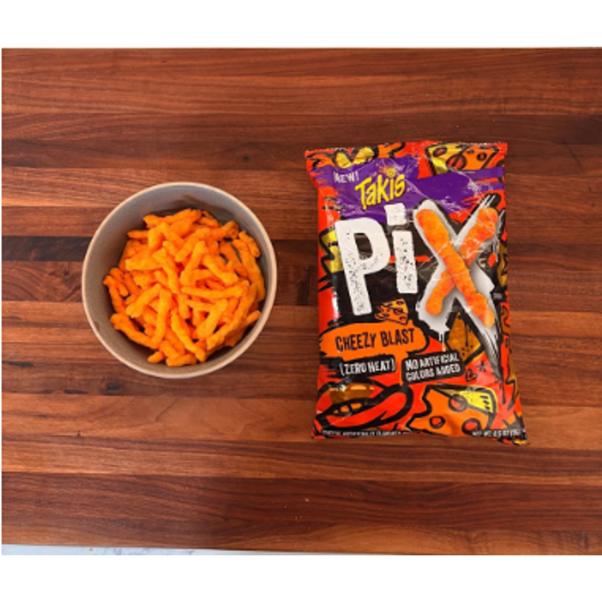 미국직구 Takis Pix Cheezy 82g 14팩 / Takis Pix Cheezy Blast Cheese Flavored Corn Snacks, Zero H 4