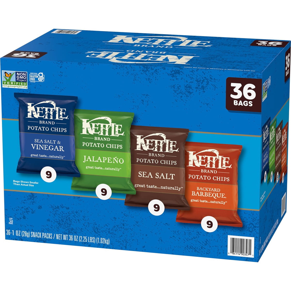 미국직구 Kettle 28g 36팩 / Kettle Variety Pack Potato Chips, 28g, 36 ct. 5
