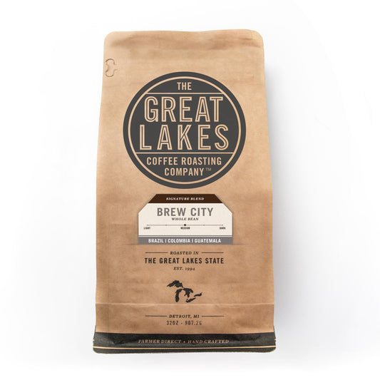 미국직구 Great Lakes Medium 커피 907g / Great Lakes Medium Roast Whole Bean Coffee, Brew City Blend, 907g 1