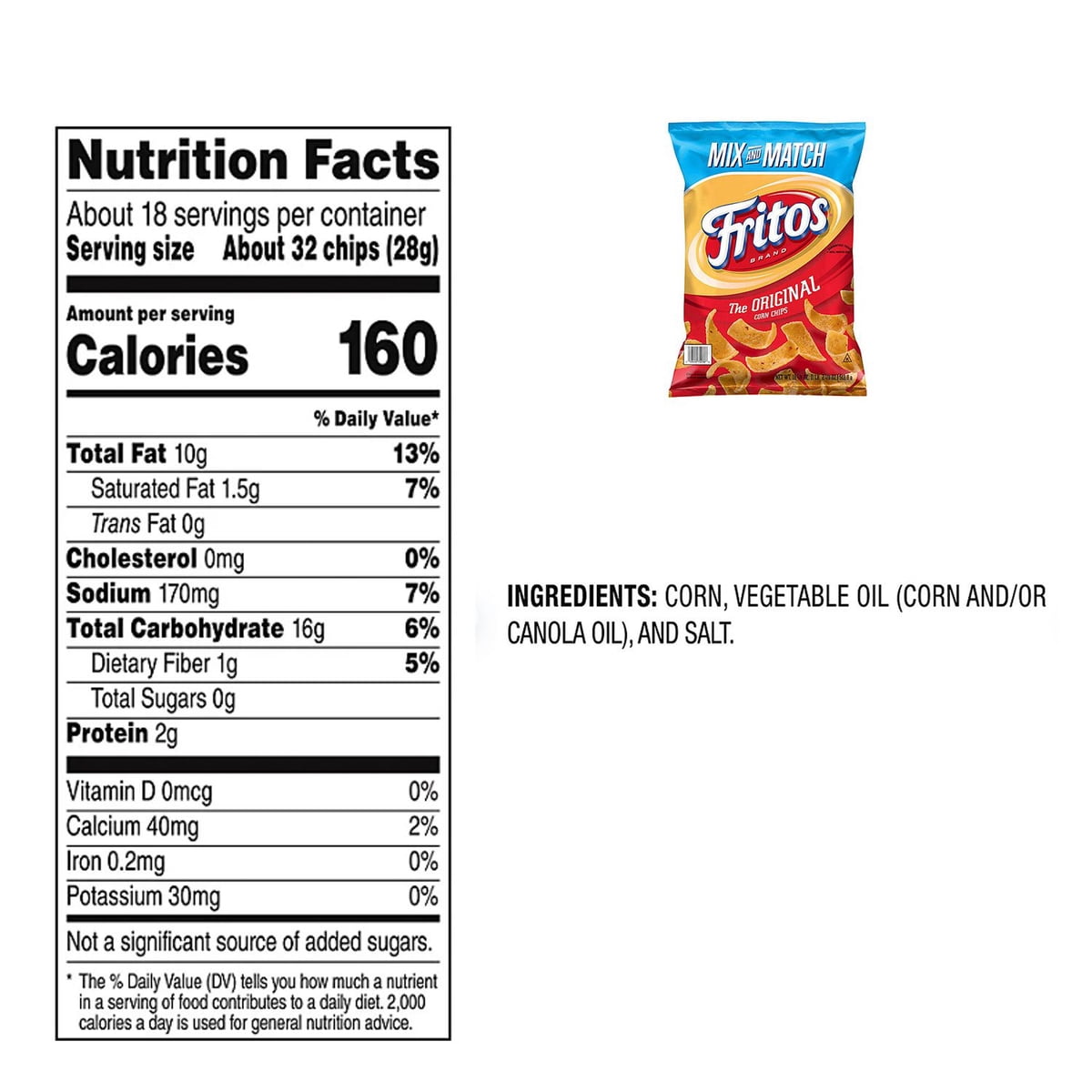 미국직구 Fritos The 514g / Fritos The Original Corn Chips, 514g 2