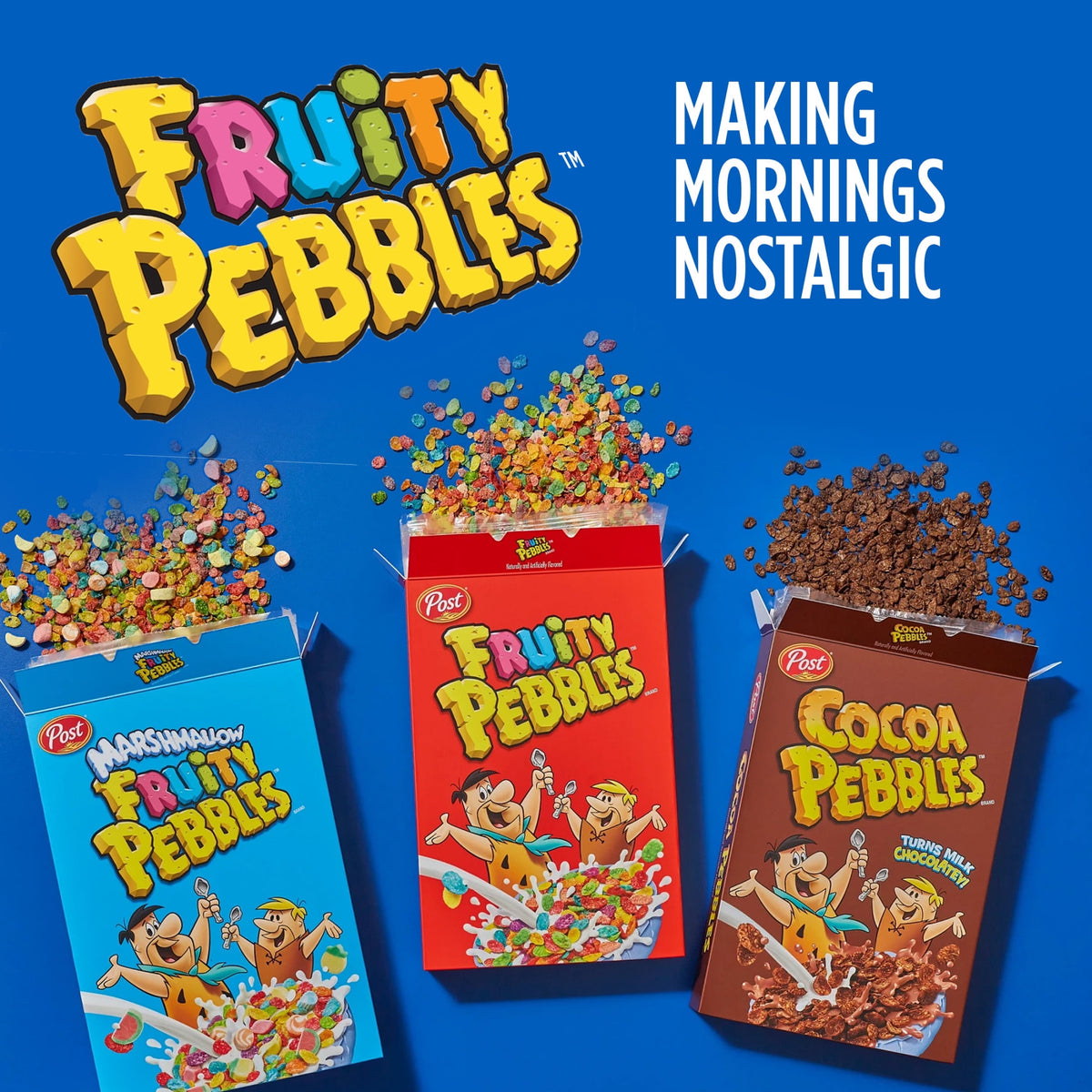 미국직구 포스트 2팩 / Post Fruity Pebbles Cereal Gluten Free 10 Vitamins Minerals Sweetened Rice C 6