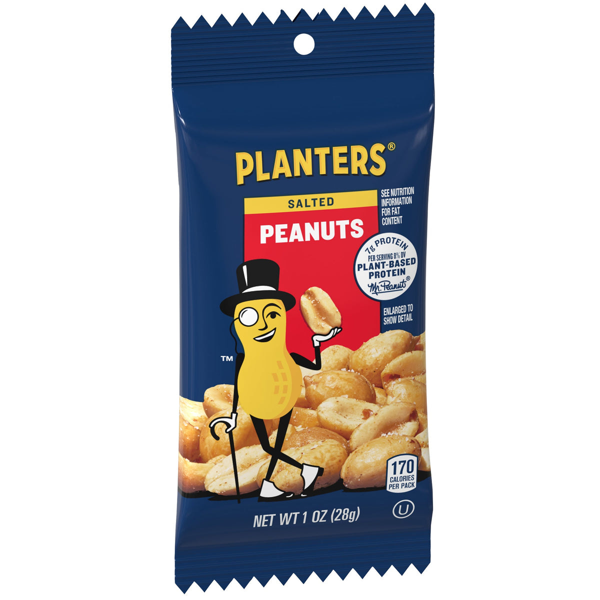 미국직구 Planters Peanuts, Salted, 1 oz, 48 ct