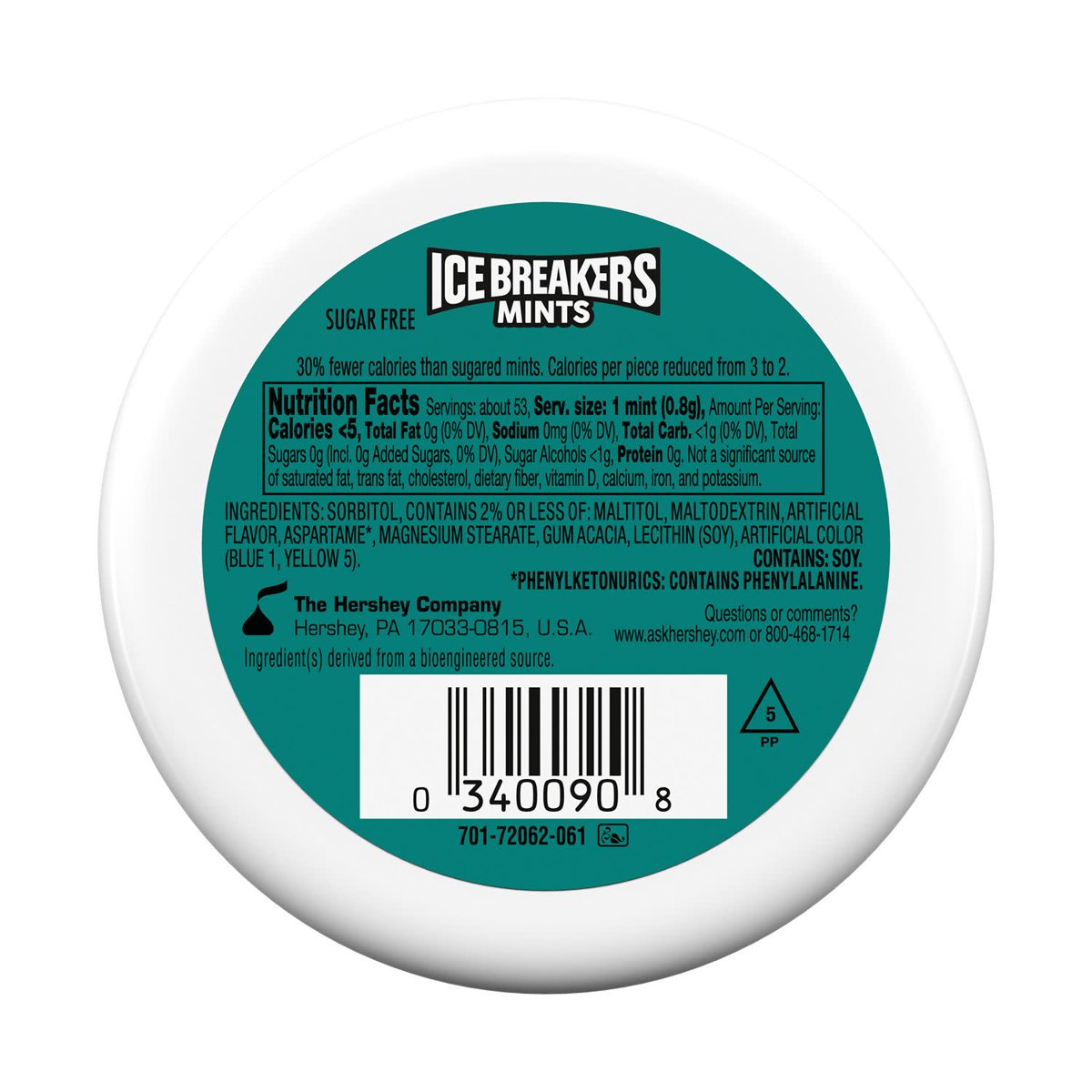 미국직구 Ice Breakers Wintergreen 43g 2팩 / Ice Breakers Wintergreen Flavored Sugar Free Mints, 3