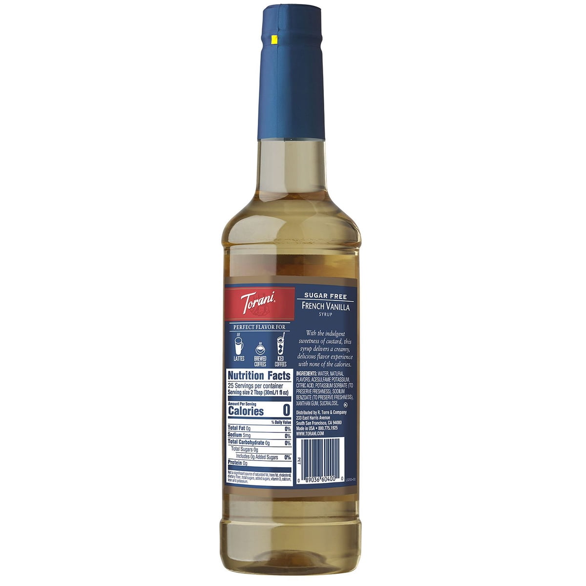 미국직구 Torani Sugar-Free French 751ml / Torani Sugar-Free French Vanilla Syrup, 751ml 2
