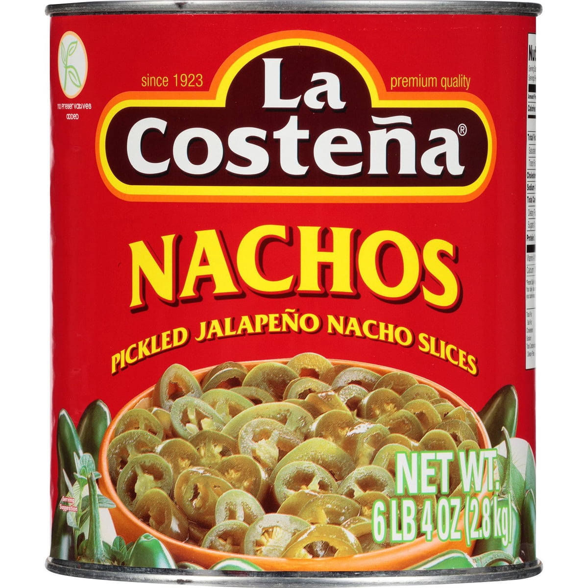 미국직구 La Costena Jalapeno 2.8kg / La Costena Jalapeno Nacho Slices, 2.8kg 4