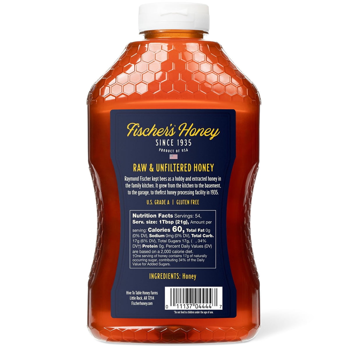 미국직구 Fischer's Raw and 1.1kg / Fischer's Raw and Unfiltered Honey, 1.1kg 5