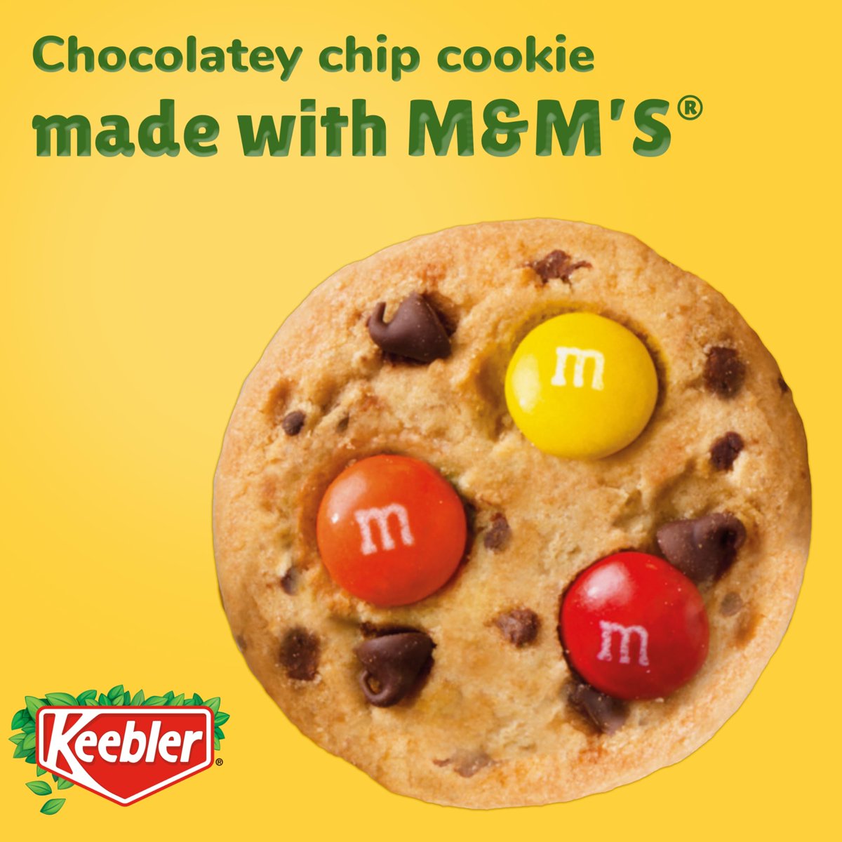 미국직구 3x Keebler Chips 초콜릿 414g 2팩 / 3x | Keebler Chips Deluxe Cookies Rainbow With M&Ms Ch 3
