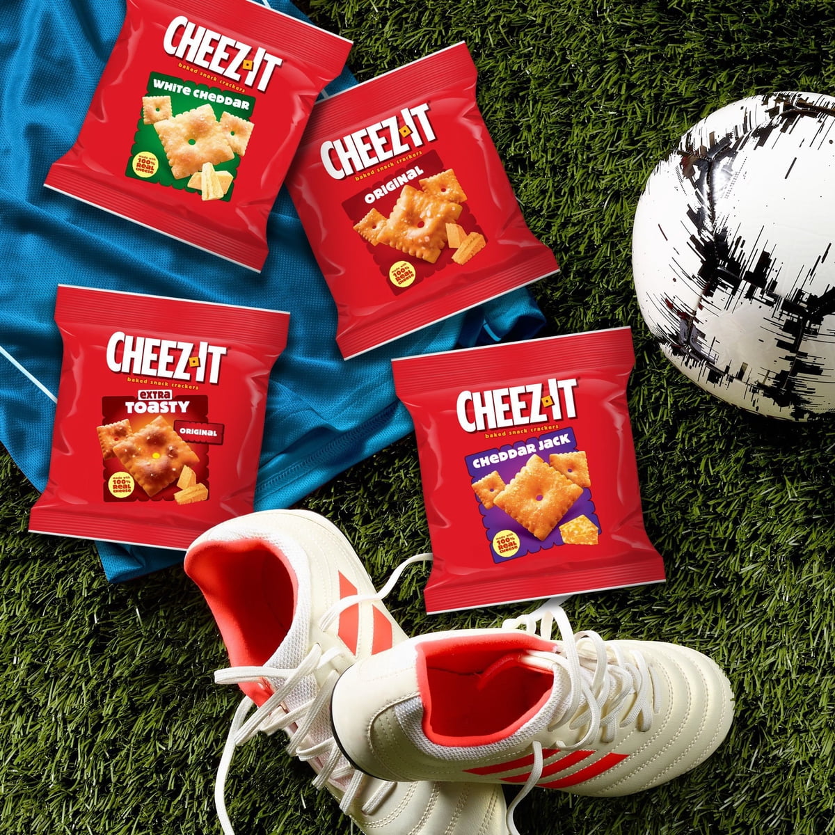 미국직구 Cheez-It Crackers Summer 과자 28g / Cheez-It Crackers Summer Mix Variety Pack, 28g, 50  5