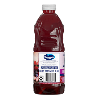 미국직구 오션스프레이 ® ZERO Sugar Mixed Berry Juice Drink, 64 fl oz Bottle