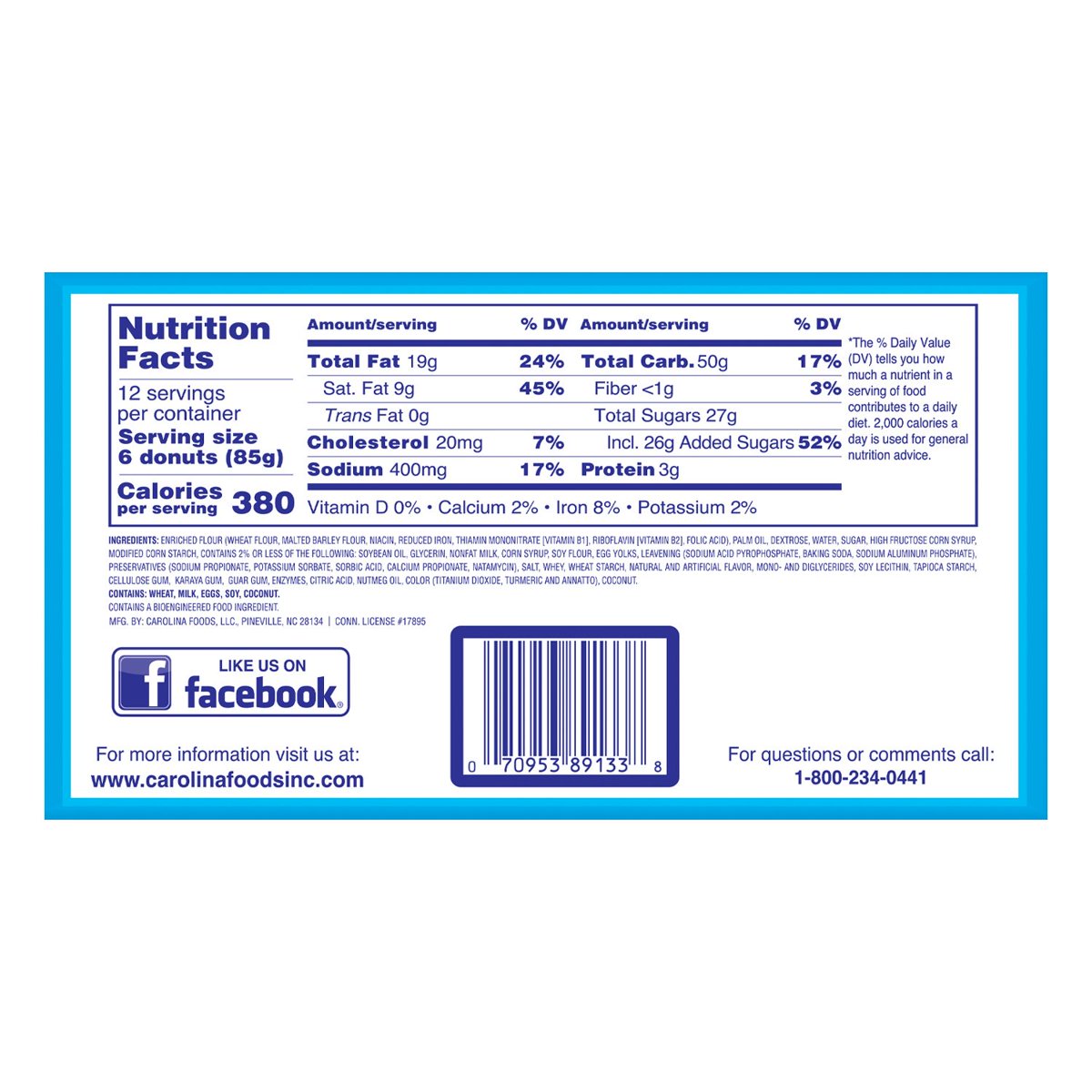 미국직구 Duchess Mini Powdered 견과 85g / Duchess Mini Powdered Sugar Donuts, 85g, 12 pk. 4