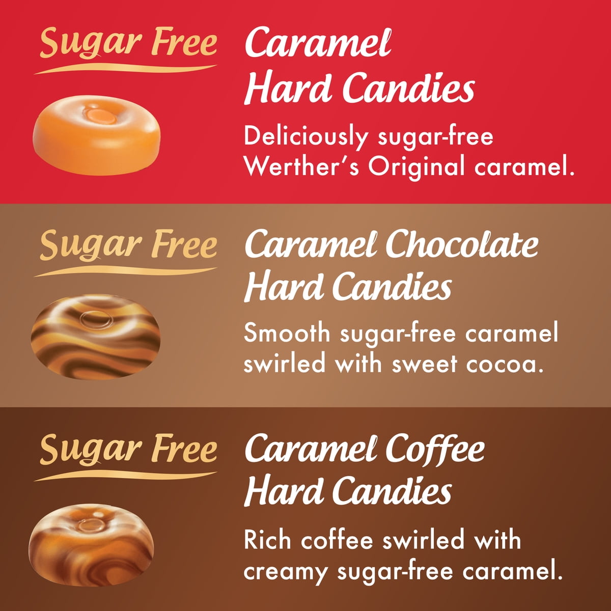 미국직구 Werthers 캔디 218g / Werthers Original Hard Sugar Free Assorted Flavors, Caramel Coffee 4