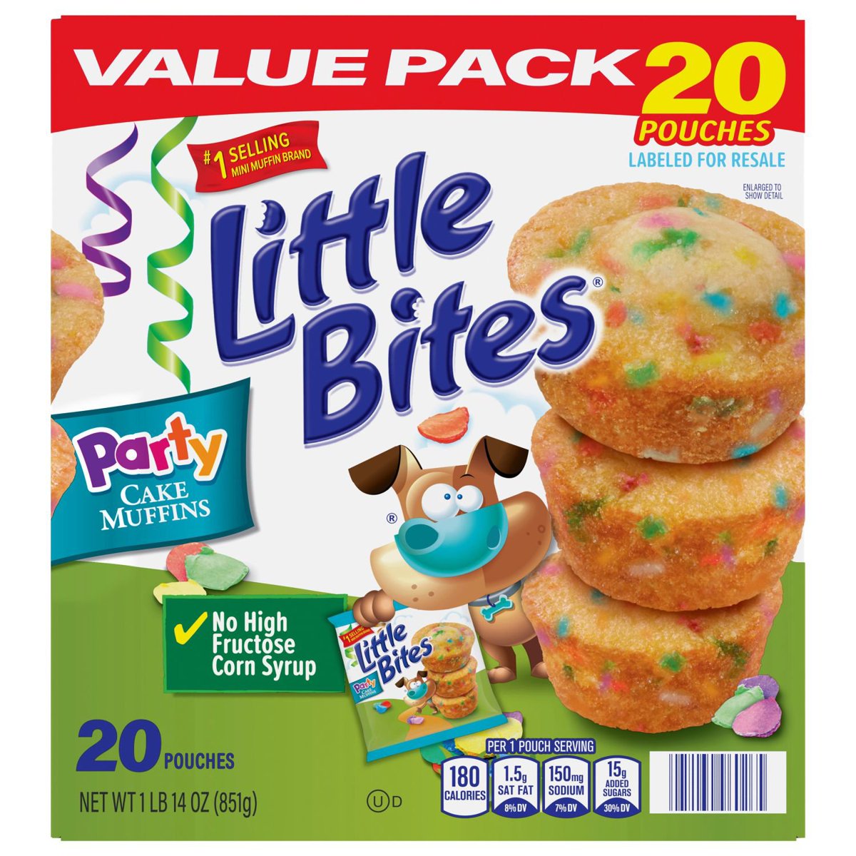 미국직구 Entenmann's Little Bites 43g / Entenmann's Little Bites Party Cake Muffins, 43g, 20 p 6