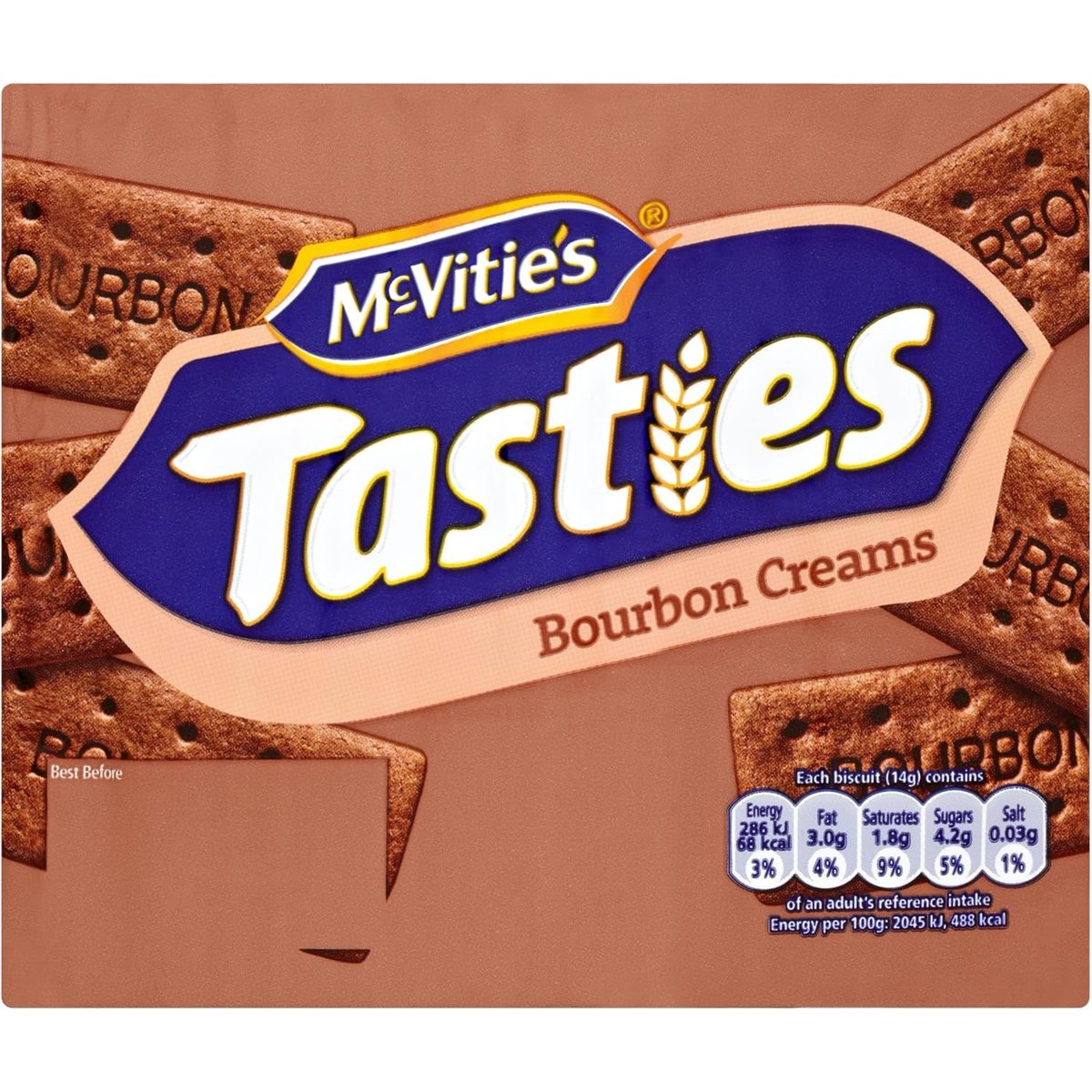 미국직구 3x Mcvities Bourbon 과자 6g 3팩 / 3x | Mcvities Bourbon Cream Biscuits 300G (Pack Of 3)  2