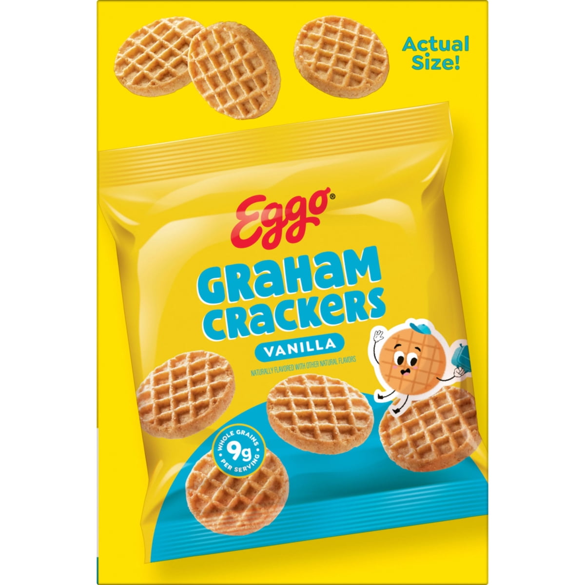 미국직구 Eggo Graham Crackers 과자 28g / Eggo Graham Crackers Vanilla Graham Snacks, 28g, 28 pk. 4