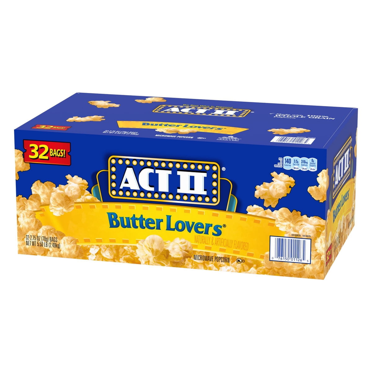 미국직구 ACT II Butter 78g / ACT II Butter Lovers Microwave Popcorn, 78g, 32 pk. 2