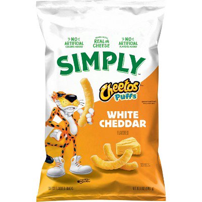 미국직구 Cheetos Simply 170g / Cheetos Simply White Cheddar Puffs Snacks - 170g 2