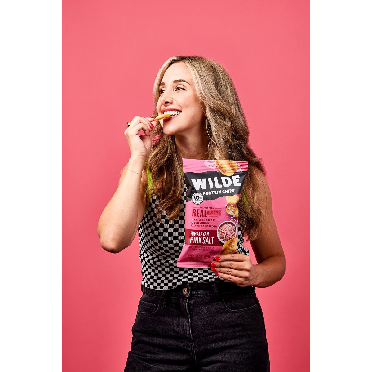 미국직구 38g 16팩 / (Pack Of 16) Wilde Snacks Chips Protein Himalayan Pnk Salt 38g 2