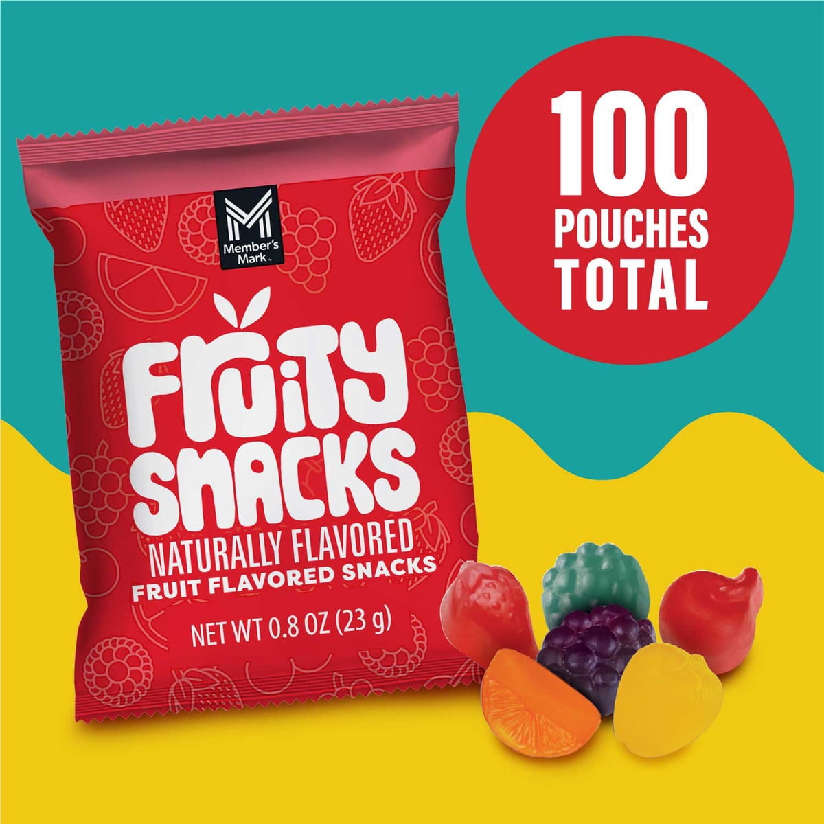 미국직구 멤버스마크 23g / Member's Mark Fruity Snacks, 23g, 100 pk. 3