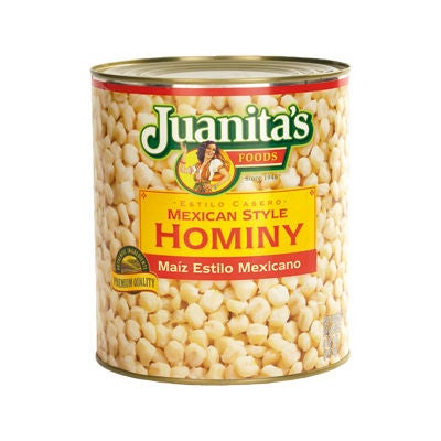 미국직구 Juanita's Mexican Style Hominy, #10 can, 6 lbs 9 oz