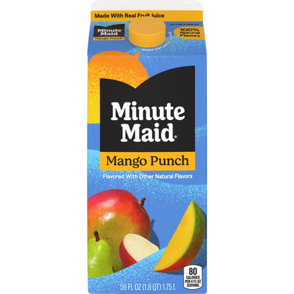 미국직구 미닛메이드 Mango Punch Juice Drink Carton, 59 fl oz