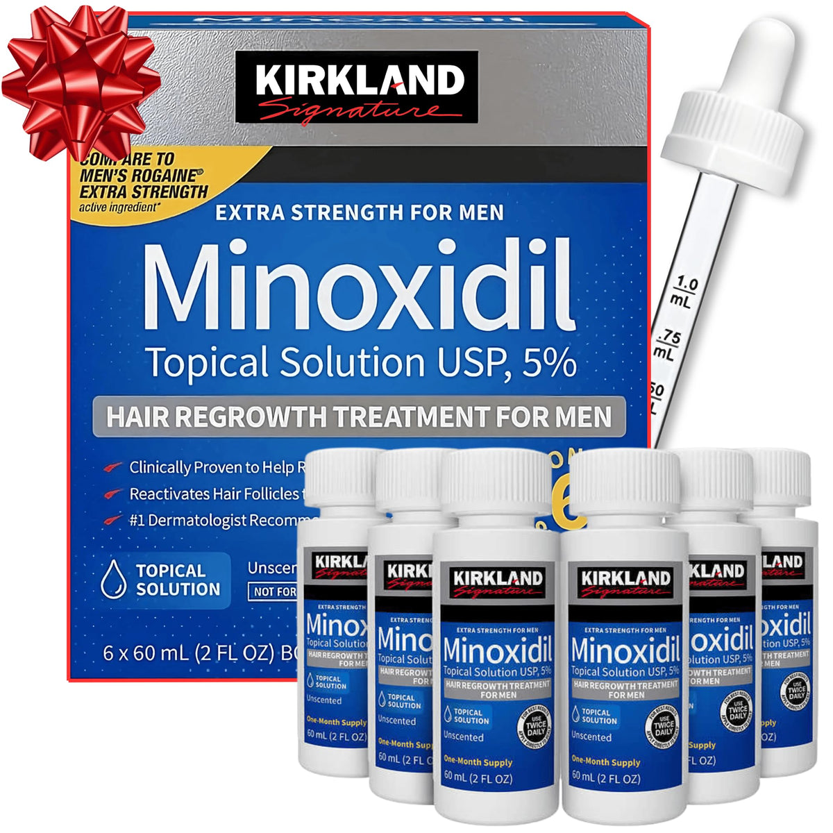 미국직구 커클랜드 미녹시딜 5% 액상 / Kirkland Signature Minoxidil Topical Solution USP 5%, Extra Strengt 6