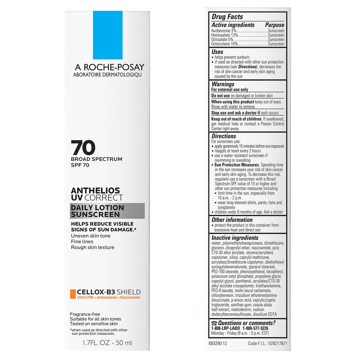 라로슈포제 선크림 SPF70 2