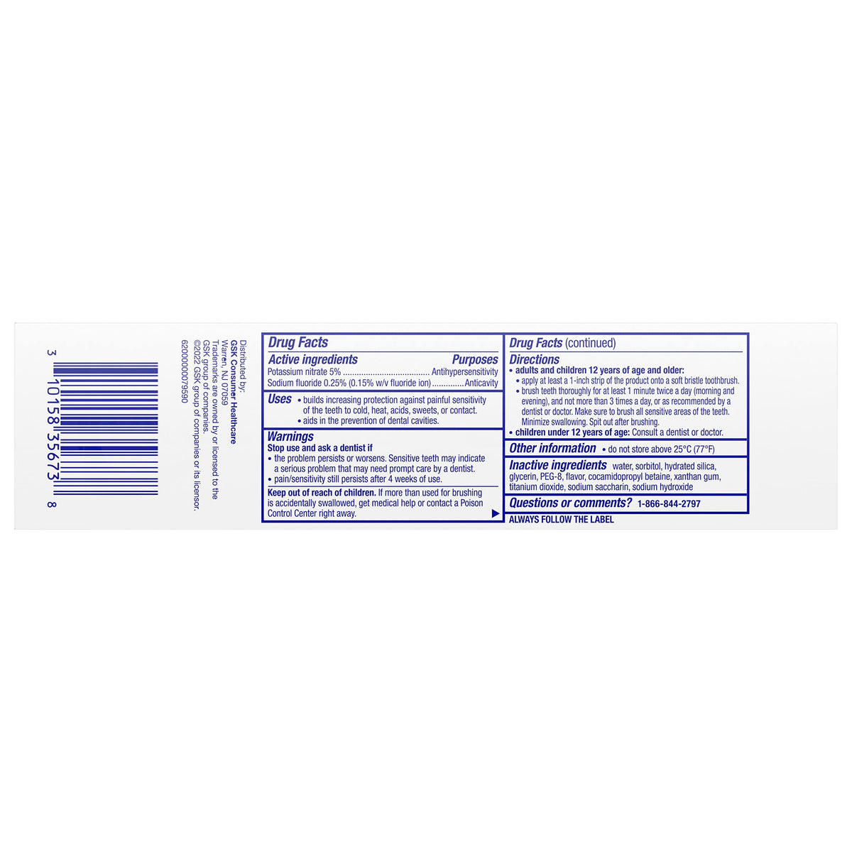 SENSODYNE PRONAMEL 8